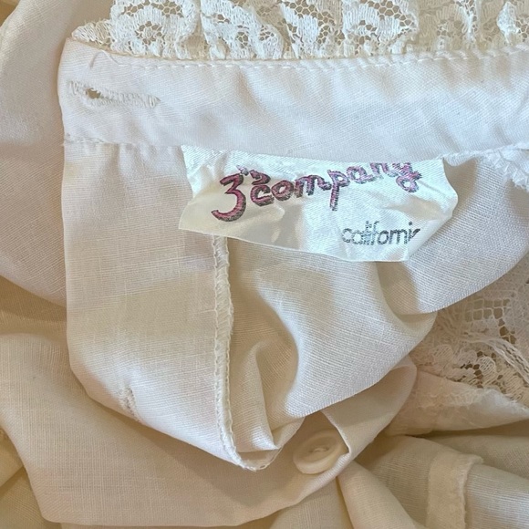 Vintage 3’s Company Blouse - Picture 4 of 4